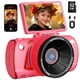 thumbnail image 1 of Cámara digital RAZPLYN 1080P 64MP WiFi para vlogging con zoom 18x, rosa, 1 of 6