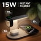 thumbnail image 3 of Estación de carga GUSGU 3 en 1 para MagSafe iPhone iWatch AirPods, 3 of 7
