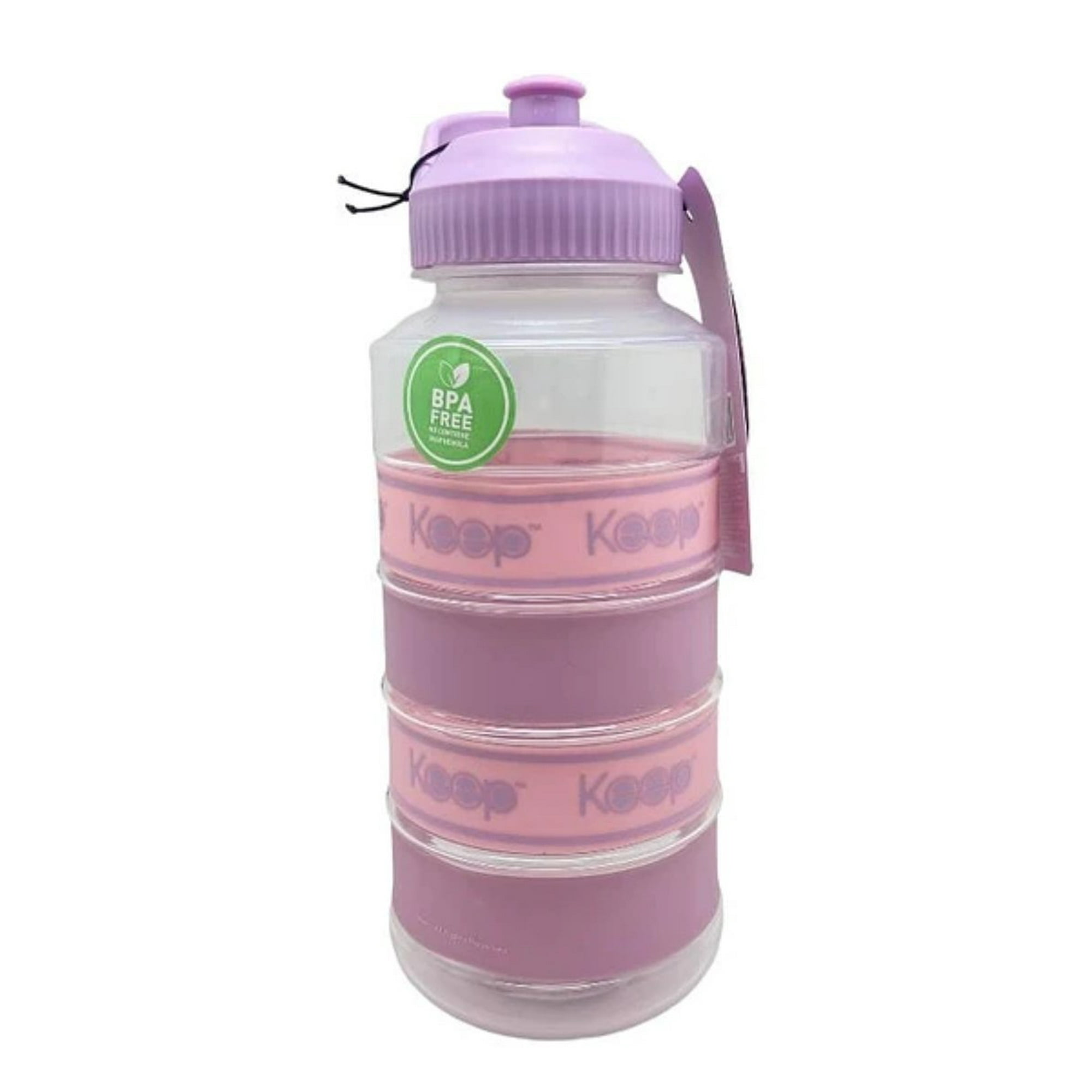 Keep - Botella Botellón 1 Litro Big Bands Libre De Bpa Lila