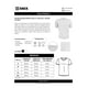 thumbnail image 3 of Polera Secado Rapido Cuello V Con Ojal Y Boton N/ S, 3 of 3