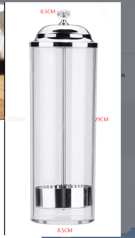 Magideal - Dispensador De De Plástico Contenedor Organizador De Para Beber Con Tapa Soporte Para Para Cocina Tienda De Té De