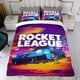 thumbnail image 4 of Rocket League Conjunto de sábanas temático, trío de piezas, cómodo y amigable con la piel, diseño único, regalo de decoración para el hogar para familiares, amigos y fans,135cm *200cm, 4 of 6