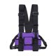 thumbnail image 4 of Hombres Chaleco De Plataforma De Pecho Bolsa De Arnés Para Exteriores Bolsa Deportiva Bolsa De Hombro Soporte Para Teléfono Morado, 4 of 5