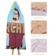 thumbnail image 4 of Sr Birchum Manta Capa Con Capucha Anti bolitas Manta De Lana Ártica Suave Manta Portátil De Felpa Ligera Y Lujosa Poncho Para Siesta En Casa Y Oficina 100*130cm, 4 of 6