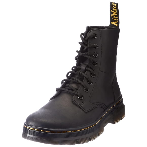 Bota de moda Dr. Martens Black Wyoming para hombre y mujer