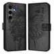thumbnail image 2 of Funda cartera mariposa para Samsung Galaxy S25 Plus con soporte y ranuras para tarjetas Negro, 2 of 5