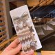 thumbnail image 1 of Gorgeous Feather Faux Pearls Rhinestone Hair Clips - Perfect Elegant Hair Accessories for Women & Girls!, 1 of 4