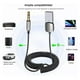 thumbnail image 2 of Eb01 Receptor De Audio Bluetooth Bluetooth 5.0 Cable De 110 Cm De Longitud Enchufe De 3,5 Mm Chapado En Oro + Núcleo De Cobre Esmaltado Diseño Antiinterferencias, 2 of 3