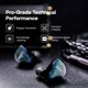 thumbnail image 5 of Auriculares Linsoul ZiiGaat Luna 6BA con Cable Desmontable, 5 of 8