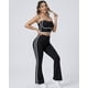 thumbnail image 1 of Conjunto Deportivo Mujer Top y Calza Flare Premium, 1 of 3