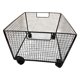 thumbnail image 2 of Cesta De Lavandería Con Ruedas De Malla Metálica Para Habitación De Ni?os, Contenedor De Almacenamiento Móvil, Tama?o S, 2 of 5