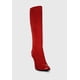 thumbnail image 3 of Bota Mujer Haikou Rojo Gamuza, 3 of 5