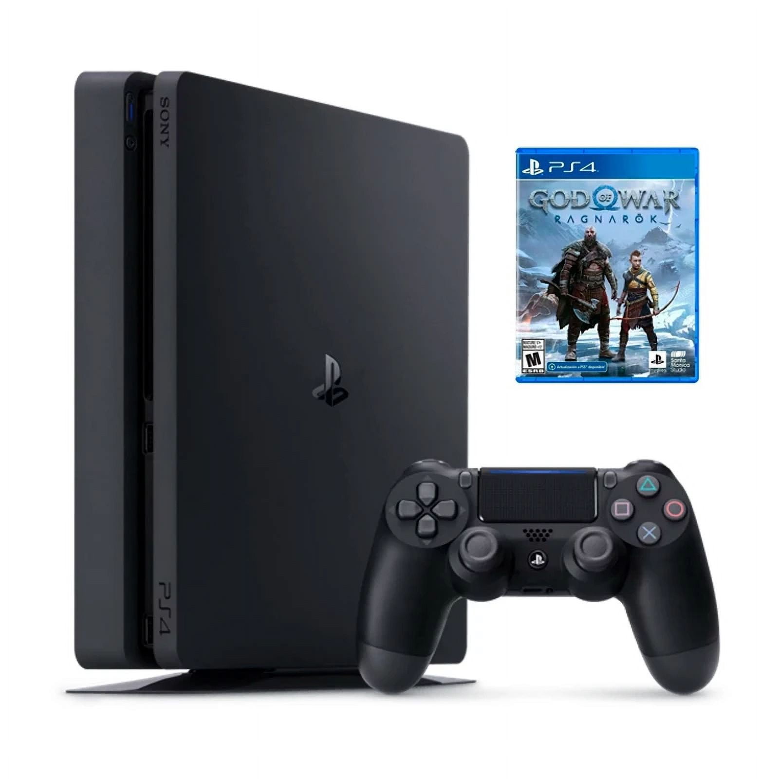Consola Sony Ps4 1 Tb + 1 Control Inalambrico + Juego God Of War Ragnarok