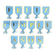 thumbnail image 1 of Banner Fc Celestedorado Flecos Tela 4Mt X1 Uni, 1 of 1