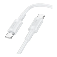 Borofone - Cable De Carga Bx19 Para Usb-C 2A - Blanco
