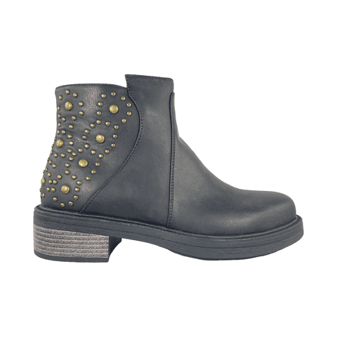 Botines Police Negro Casual Mujer Mr-W1652-R2661 - Talla 38