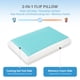 thumbnail image 2 of Almohada viscoelástica de gel refrescante EGOHOME con funda reversible, 2 of 9