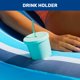 thumbnail image 4 of Silla de piscina flotante Aqua Ultra-Comfort para 1 persona, azul marino y blanco, 4 of 6
