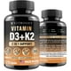 thumbnail image 1 of Suplemento Vitamin D3 K2 Complex 5000 Ui 120 Cápsulas, 1 of 3