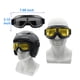 thumbnail image 2 of Pack de 2 gafas de moto LJDJ Vintage de piel antivaho, 2 of 6