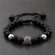 thumbnail image 5 of Stylish and Durable Copper Micro-set Zircon Bracelet with Adjustable Size and 10mm Round Ball Balls - Perfect for Couples, 5 of 5