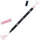 thumbnail image 1 of Pluma de pincel Tombow ABT 723 de punta doble, rosa, a base de agua, 1 of 9