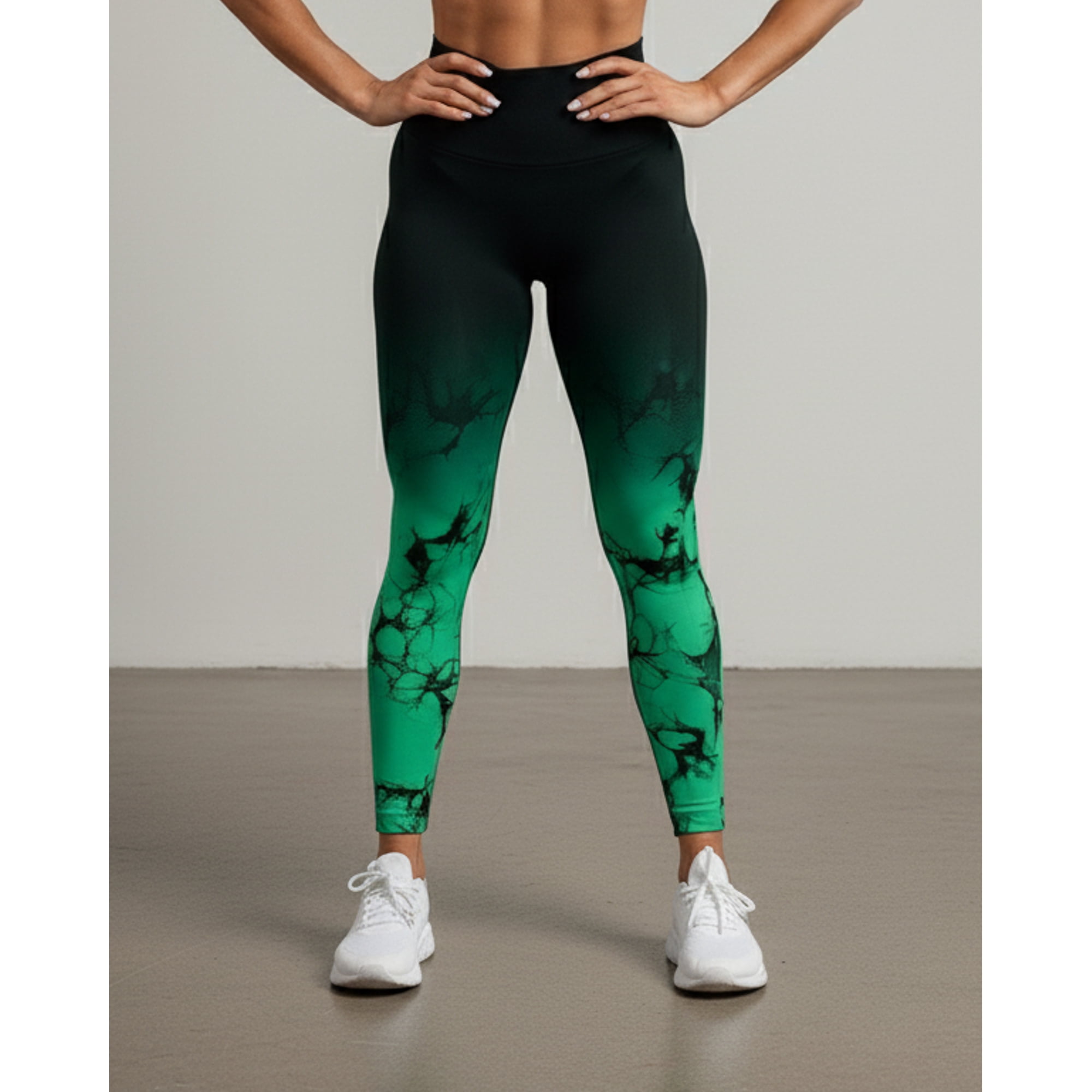 Flix Spa - Leggings Yoga Sin Costura Mujer Diseño Tie Dye Levanta Cola