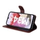 thumbnail image 4 of Funda Billetera para Samsung Galaxy M34 5G con Porta Tarjetas y Soporte Ajustable Marrón, 4 of 5
