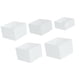 thumbnail image 4 of 5 Piezas De Elevadores De Buffet Con Forma De Cubo, Elevadores Anidados Para Bodas, Fiestas De Cumpleaños, 4 of 5