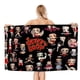 thumbnail image 1 of Betty Boop Toalla de playa de secado rápido con diseño temático, regalo para mujeres y niñas, ideal para cumpleaños, fans, amantes de la música, uso en la playa o al aire libre,78*180cm, 1 of 6