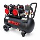 thumbnail image 1 of Compresor De Aire 50 Litros / Libre De Aceite | 1200w Doble Motor | 8 Bar | 220V | Negro 50hz Monofásica, 1 of 6