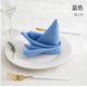 thumbnail image 1 of Xiao Hua 12 servilletas de tela azules - Servilletas de poliéster lavables de 18 × 18 pulgadas, servilletas de color liso, servilletas reutilizables para restaurantes, cenas festivas y uso diario., 1 of 3