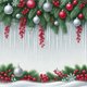 thumbnail image 4 of Lunarable Snowflake Duvet Cover Set Winter Theme Christmas Illustration Cold Weather Season Inspired Celebration Decorative, 4 of 4