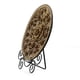 thumbnail image 3 of Placa de carga AFD Home Golden Garden de 20 cm con soporte de resina, 3 of 4