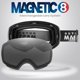 thumbnail image 2 of Gafas de esquí OutdoorMaster PRO sin marco UV400 para hombre y mujer, 2 of 7