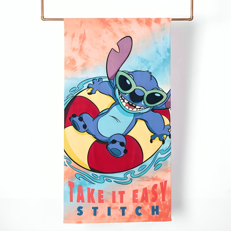 Mashini - Toalla De Playa Microfibra Stitch Flotador