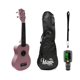 thumbnail image 1 of Full Pack Ukelele Soprano Hana Rosado + Afinador Cromático Clip + Strap Ukelele Allegro, 1 of 4