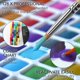 thumbnail image 4 of Set de Acuarela CHROMATEK 128 colores con pinceles y bloc, 4 of 7