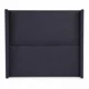 thumbnail image 2 of Respaldo con retorno KING - Liso medio acolchado (GRIS), 2 of 3
