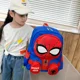 thumbnail image 2 of Disney Spiderman Backpacks Super Heroes Student School Bag Cartoon 3d Stereo Kindergarten Backpack Children's Travel Bag Gift, 2 of 3