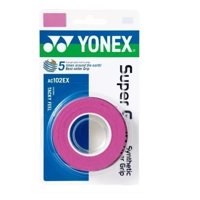 Overgrip Yonex Super Grap Rosa X3 Tenis/Padel