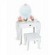 thumbnail image 1 of Tocador Retro Blanco Con Accesorios, 1 of 3