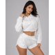 thumbnail image 1 of Conjunto Cortaviento Para Mujer Chaqueta Cierre Medio Y Short, 1 of 3