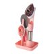 thumbnail image 4 of Juego De Cepillos De Limpieza De Cocina Lavado Limpiador De Fregado Soporte De Secado Rosa, 4 of 5