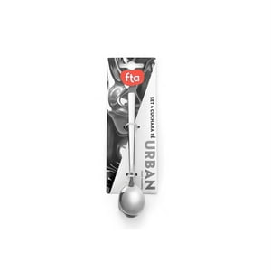 Pack 4 Cuchara Te Urban Acero Inoxidable Gris Fta