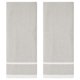 thumbnail image 1 of REGALWOVEN Juego de Toallas de Mano Decorativas a Rayas para Baño, Toallas Faciales de Algodón Suaves y Absorbentes para Spa, Baño, Gimnasio, Cocina Caqui 2 Piezas, 1 of 5