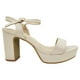 thumbnail image 1 of SANDALIAS DE FIESTA HUALUNAOTE BEIGE | T2122 - Talla 39, 1 of 5