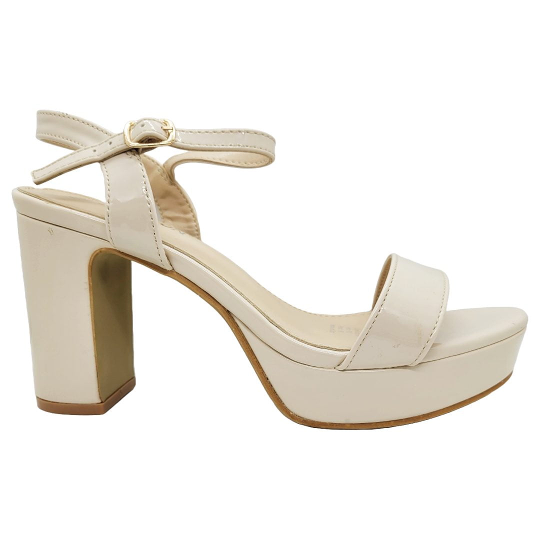 Sandalias De Fiesta Hualunaote Beige | T2122 - Talla 39