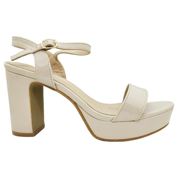SANDALIAS DE FIESTA HUALUNAOTE BEIGE | T2122 - Talla 39