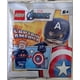 thumbnail image 3 of Minifigura LEGO Superheroes del Capitán América con escudo y martillo, 3 of 5
